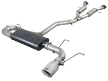 Load image into Gallery viewer, aFe Large Bore HD 3in 304 SS Cat-Back Exhaust w/ Polished Tips 14-19 Jeep Grand Cherokee V6-3.6L