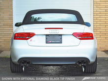 Load image into Gallery viewer, AWE Tuning Audi B8 / B8.5 S5 Cabrio Touring Edition Exhaust - Non-Resonated - Chrome Silver Tips