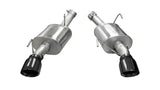 Corsa 2005-2010 Ford Mustang Shelby GT500 5.4L V8 Black Xtreme Axle-Back Exhaust