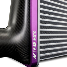 Load image into Gallery viewer, Mishimoto Universal Carbon Fiber Intercooler - Matte Tanks - 450mm Silver Core - C-Flow - G V-Band