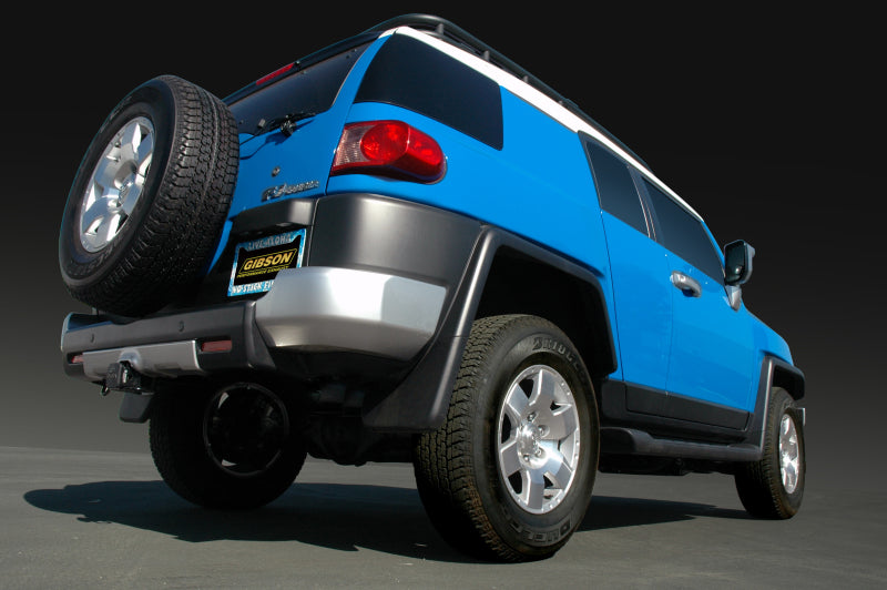 Gibson 07-14 Toyota FJ Cruiser Base 4.0L 2.5in Cat-Back Single Exhaust - Stainless