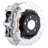 Brembo 08-09 H2 Rear GT BBK 4 Piston Cast 2pc 380x32 2pc Rotor Slotted Type-3-Silver