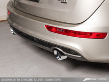 Load image into Gallery viewer, AWE Tuning Audi 8R Q5 3.0T Touring Edition Exhaust Dual Outlet Chrome Silver Tips