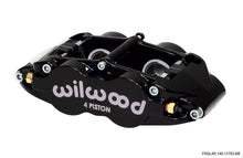 Load image into Gallery viewer, Wilwood Caliper-Narrow Superlite 4R - Black 1.25/1.25in Pistons 1.10in Disc