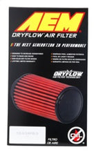 Load image into Gallery viewer, AEM DryFlow Conical Air Filter 5.25in Base OD / 4.75in Top OD / 7in Height