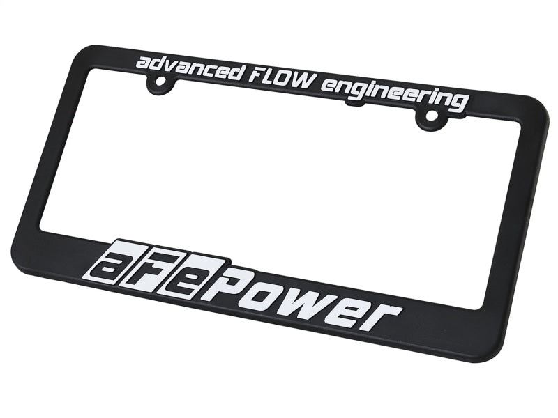 aFe Power Marketing Promotional PRM Frame License Plate: aFe Power