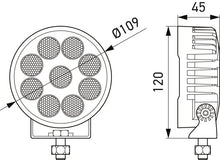 Load image into Gallery viewer, Hella ValueFit LED Work Light TR3000 LED MV CR LT