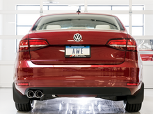 Load image into Gallery viewer, AWE Tuning 09-14 Volkswagen Jetta Mk6 1.4T Track Edition Exhaust - Chrome Silver Tips