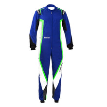 Load image into Gallery viewer, Sparco Suit Kerb Medium BLU/BLK/WHT