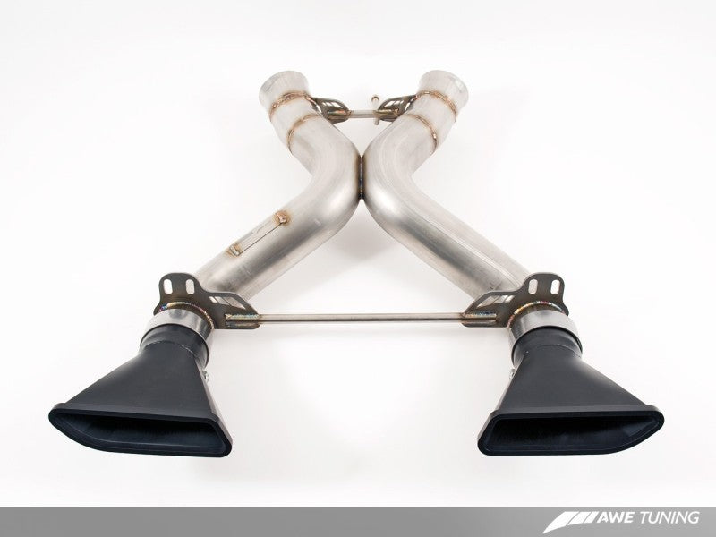 AWE Tuning McLaren MP4-12C Performance Exhaust - Machined Tips