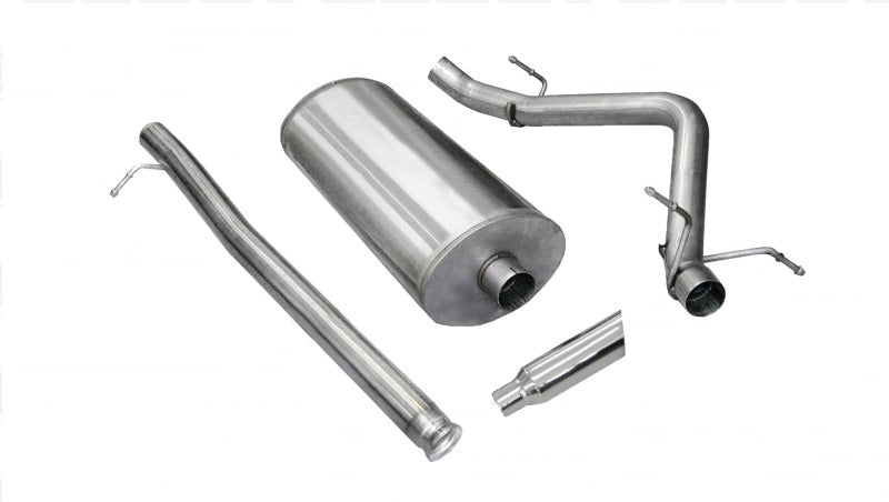 Corsa 2009-2013 Chevrolet Silverado Reg. Cab/Std. Bed 1500 4.8L V8 Polished Sport Cat-Back Exhaust