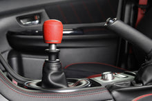 Load image into Gallery viewer, GrimmSpeed Stubby Shift Knob Stainless Steel Red - M12x1.25