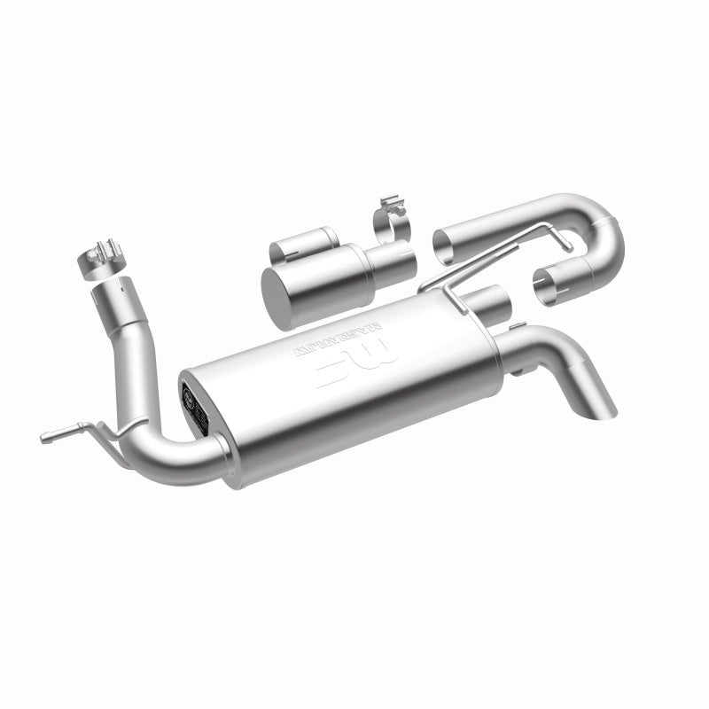 MagnaFlow 07-18 Jeep Wrangler JK Overland Series Axle-Back Exhaust System