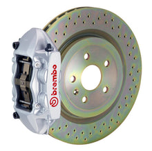 Load image into Gallery viewer, Brembo 66-89 911S/SC/Carrera Front GT BBK 4 Piston Cast 323x28 1pc Rotor Drilled-Silver