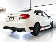 Load image into Gallery viewer, AWE Tuning 2015+ Subaru WRX VA Sedan Touring Edition Exhaust - Diamond Black Tips (102mm)