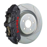 Brembo 10-15 Camaro V6 Front GTS BBK 6 Piston Cast 355x32 1pc Rotor Slotted Type-1-Black HA