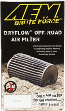 Load image into Gallery viewer, AEM 3 inch x 8 inch DryFlow Air Filter