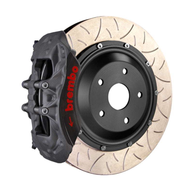 Brembo 05-13 Corvette Front Race BBK 6 Piston Forged 2pc355x35x53a 2pc Rotor T3-Black HA