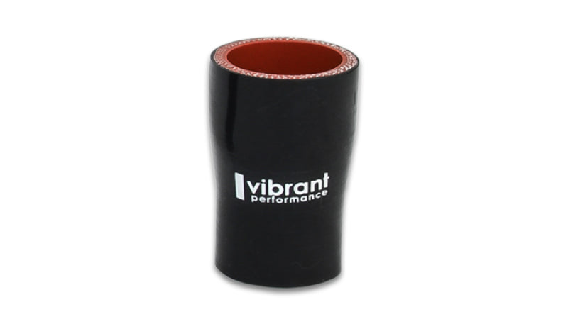 Vibrant 4 Ply Aramid Reducer Coupling 4.5in Inlet x 5in Outlet x 3in Length - Black
