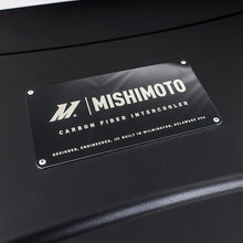 Load image into Gallery viewer, Mishimoto Universal Carbon Fiber Intercooler - Gloss Tanks - 600mm Gold Core - C-Flow - DG V-Band