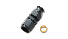 Load image into Gallery viewer, Vibrant -8AN Female to 0.375in Tube Adapter Fitting (w/Brass Olive Insert)