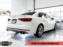 Load image into Gallery viewer, AWE Tuning Audi B9 S4 SwitchPath Exhaust - Non-Resonated (Black 102mm Tips)