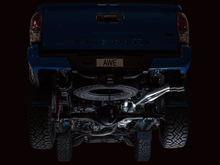 Load image into Gallery viewer, AWE 16-22 Toyota Tacoma 0FG Catback Exhaust w/ BashGuard - Dual Diamond Black Tips