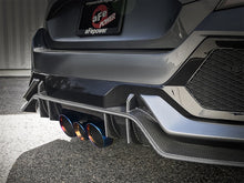 Load image into Gallery viewer, aFe Takeda 3in 304 SS Cat-Back Exhaust w/ Blue Flame Tips 2017+ Honda Civic Type R I4 2.0L (t)