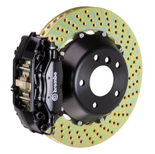 Load image into Gallery viewer, Brembo 05-08 7-Series (After 3/5 Prod) Rear GT BBK 4 Pist Cast 2pc 345x28 2pc Rotor Drilled-Black