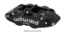 Load image into Gallery viewer, Wilwood Caliper Forged Narrow Superlite FNSL4R-DS Dust Seal 1.25/1.25 1.10in Rotor Width - Black