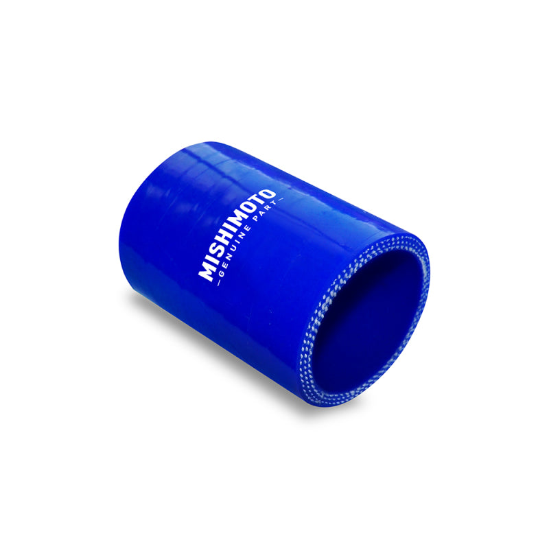 Mishimoto 3.5 Inch Straight Coupler - Blue